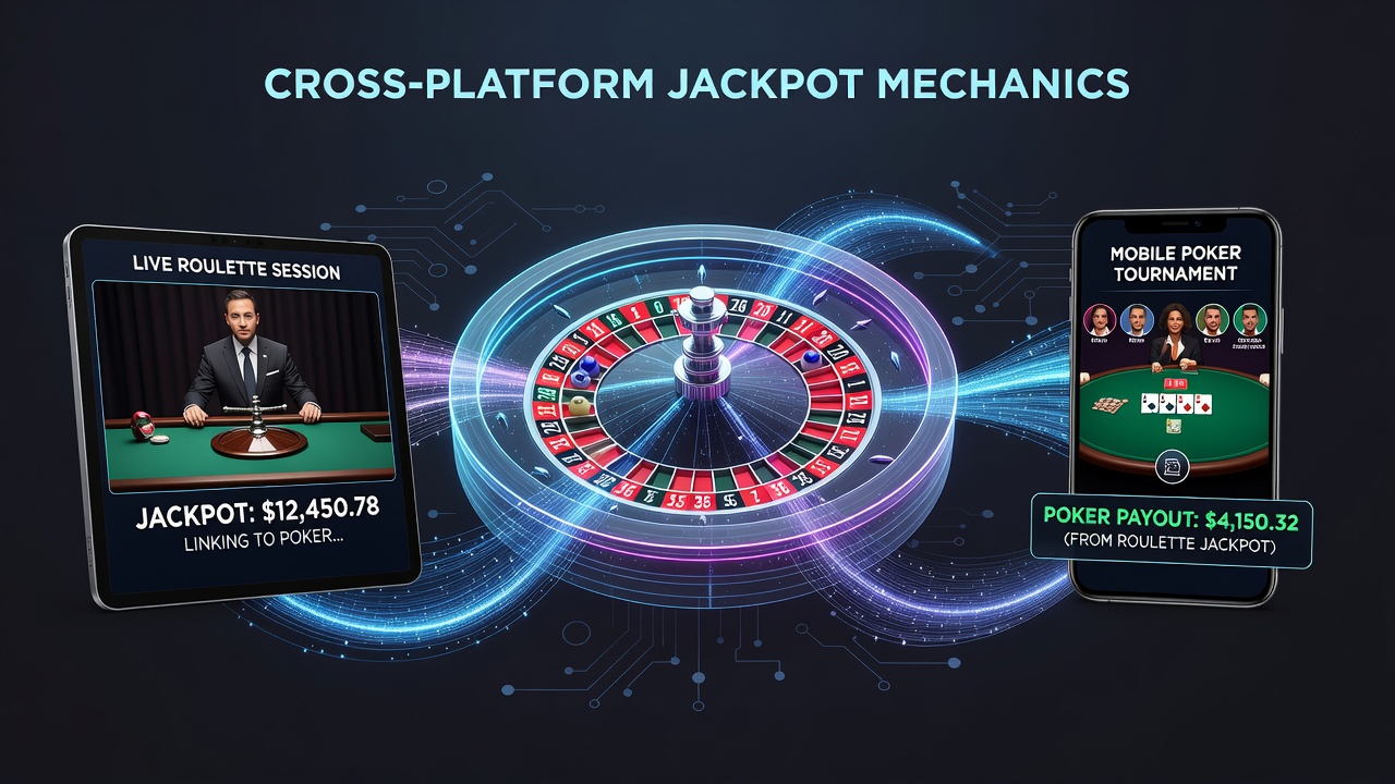 Screenshot of mobile interface displaying linked roulette contribution and poker tournament payout details